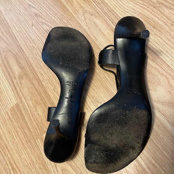 Prada Leather Bondage Heels size 10 - Picture 9 of 9